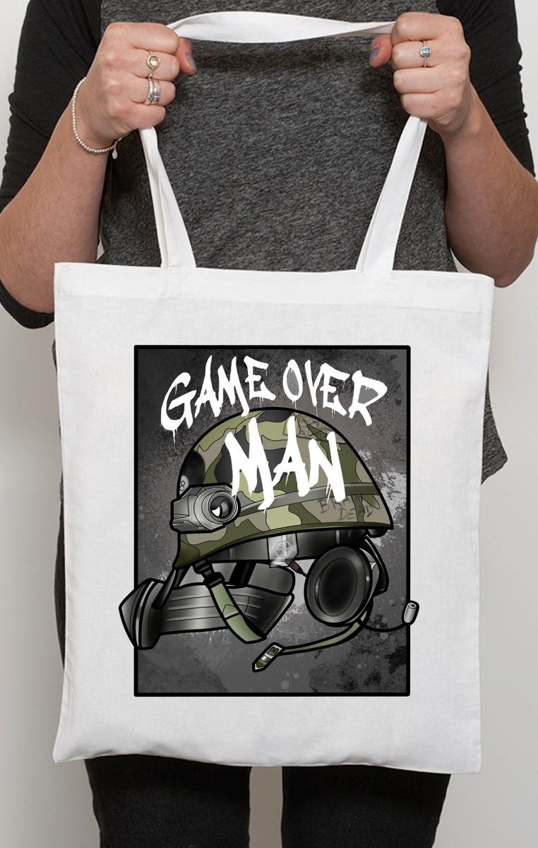 Game Over Tote Bag RRP £9.99