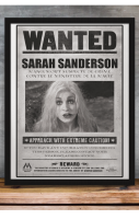 Wanted Sarah Sanderson A4 Print