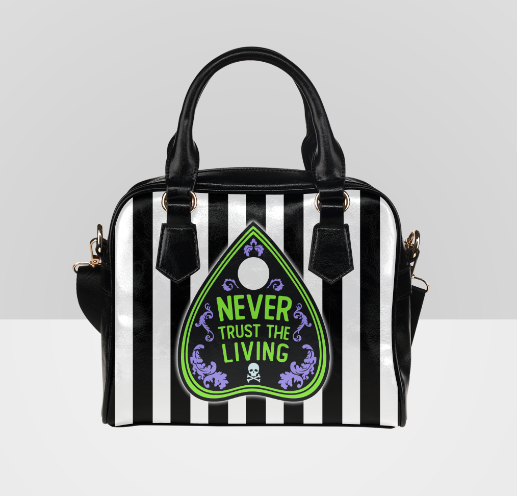 NEVER TRUST THE LIVING Bowler Bag