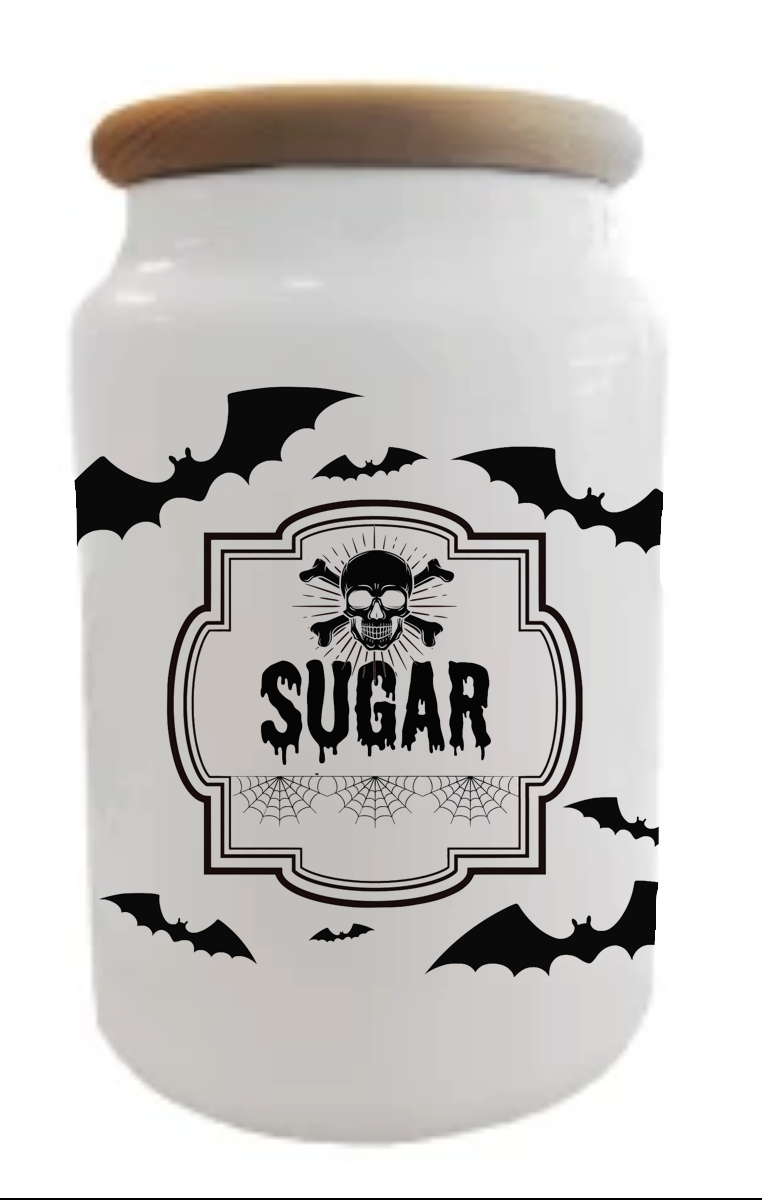 Batty Sugar Jar