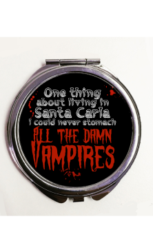 Damn Vampires Compact Mirror