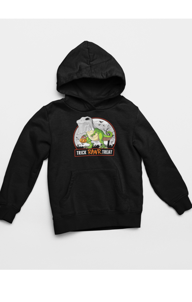 TRICK RAWR TREAT Hood