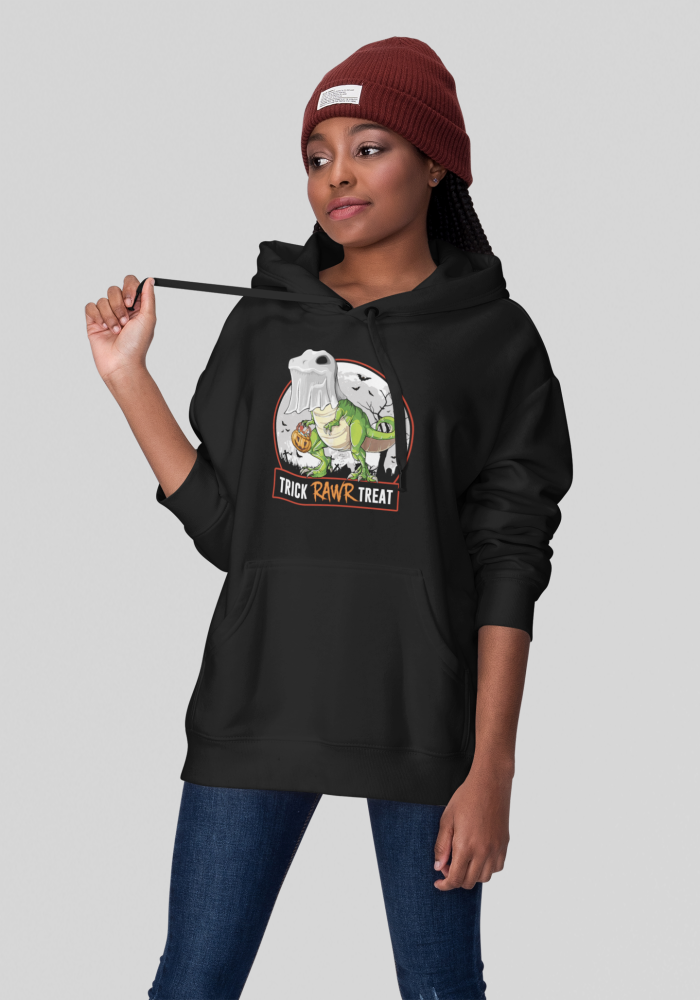 TRICK RAWR TREAT Hood