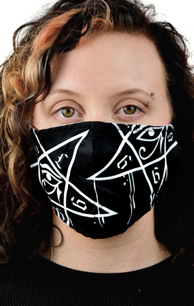 Dripping Pentagram Mask #315