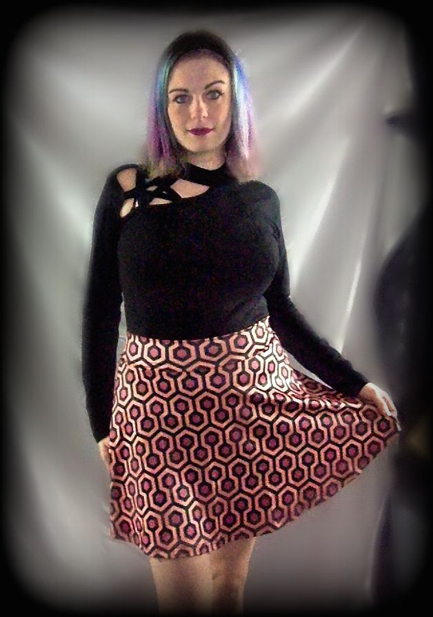 Shining Skater Skirt