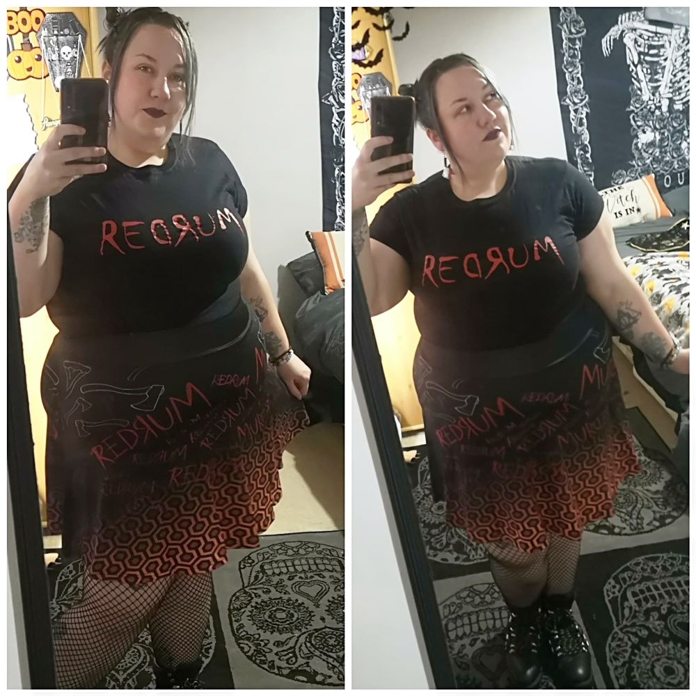 Redrum Skater Skirt