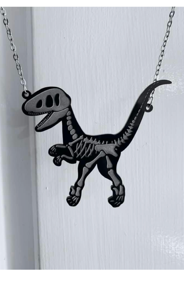Dino Skeleton Necklaces - Choose your Dino