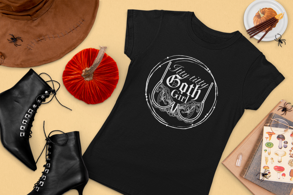 Itty Titty Goth Girl Tshirt
