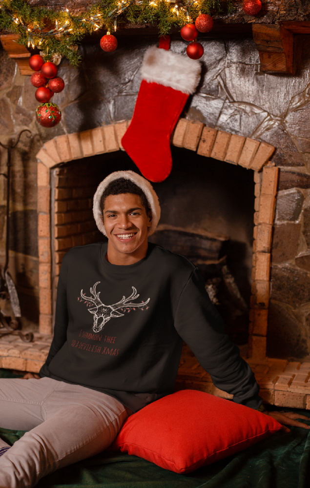 Baphomet Rudolph Sweatshirt