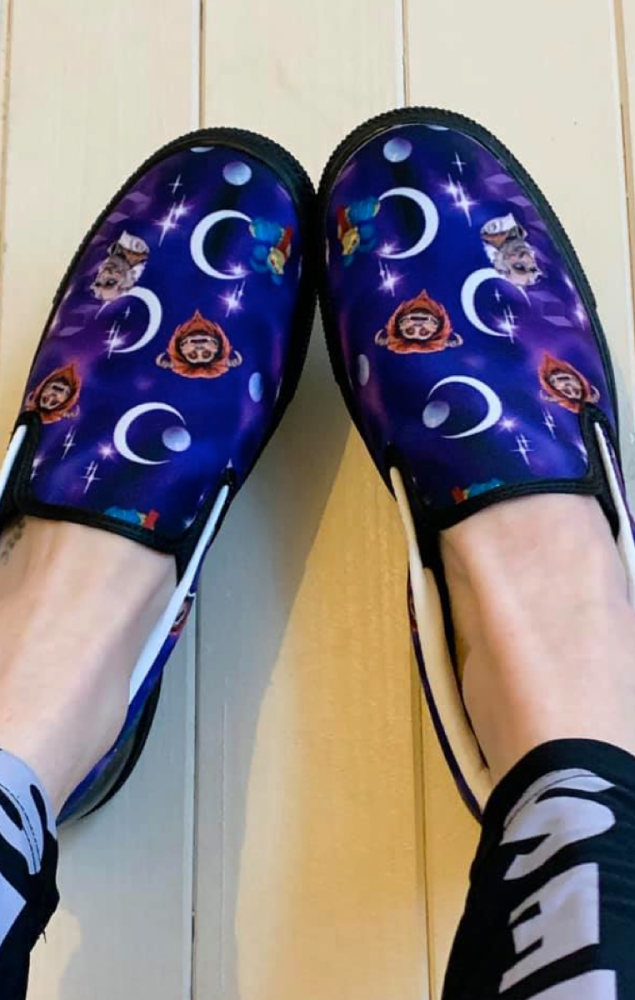 Labyrinth Slip Ons