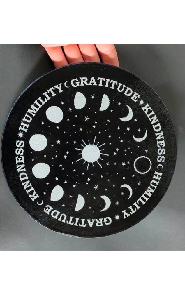 Gratitude Glass Chopping Board #406