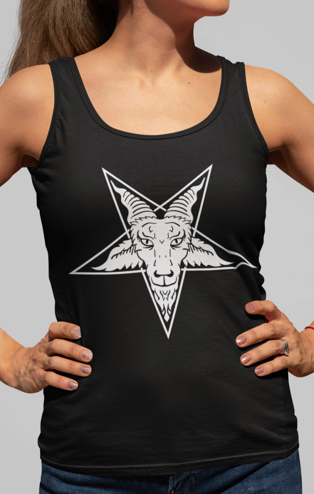 Baphomet Vest Top