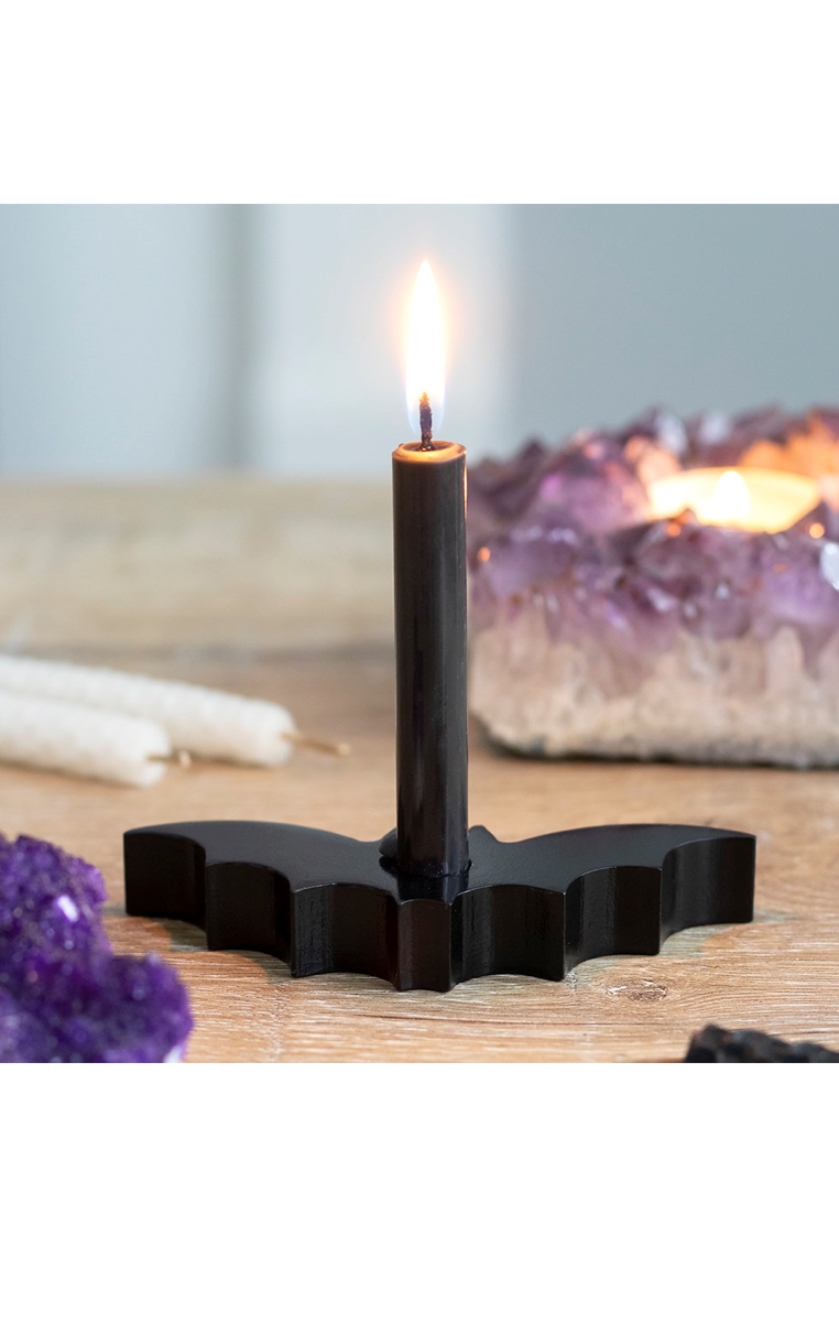 Bat Shaped Spell Candle Holder