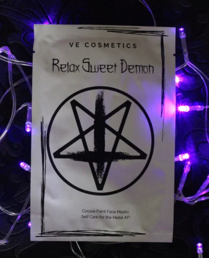 Relax Sweet Demon Face Mask #134