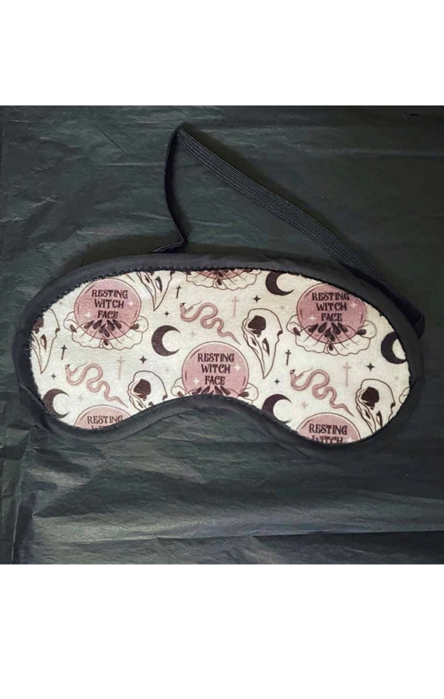 Resting Witch Face Sleep Mask