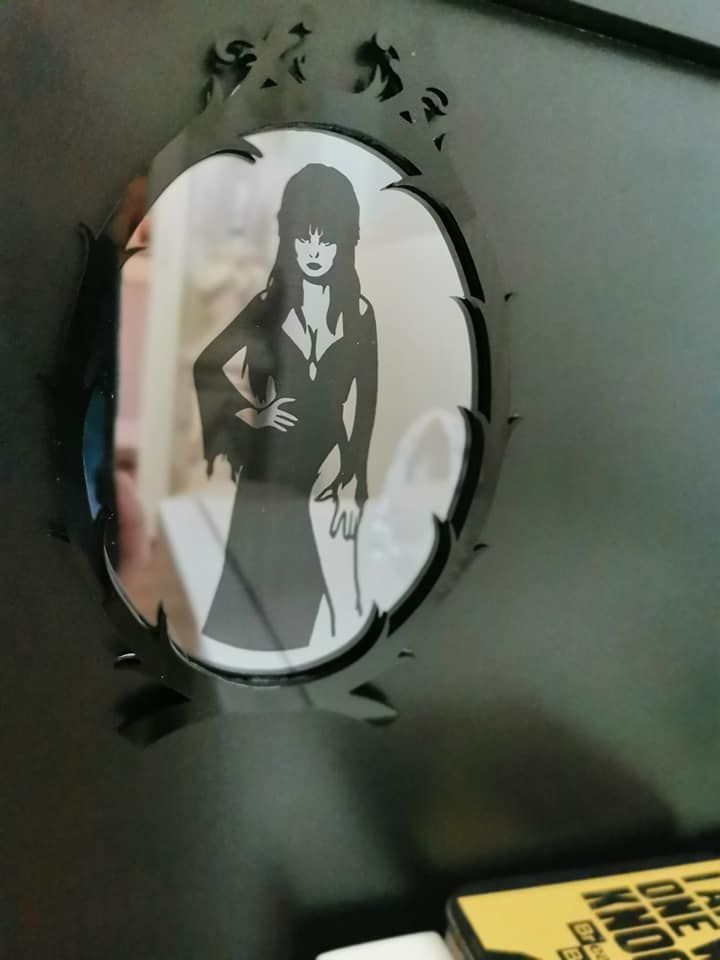 Elvira Icon Mirror Art
