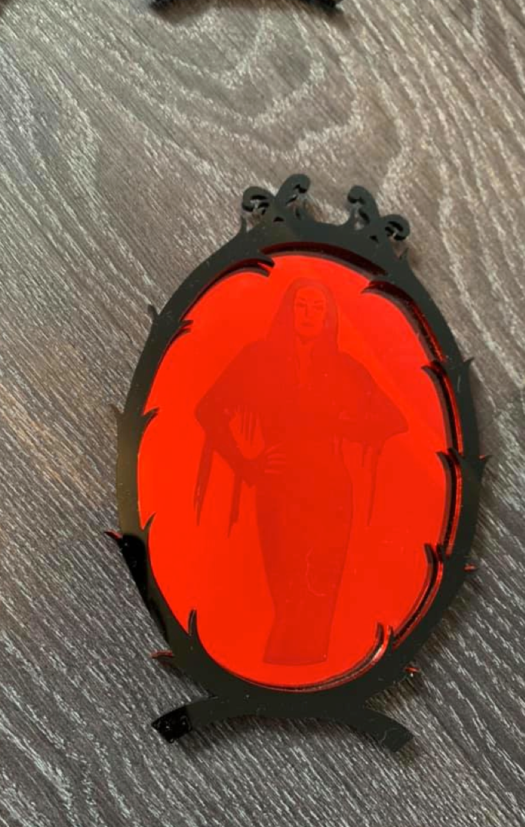 Morticia Icon Mirror Art