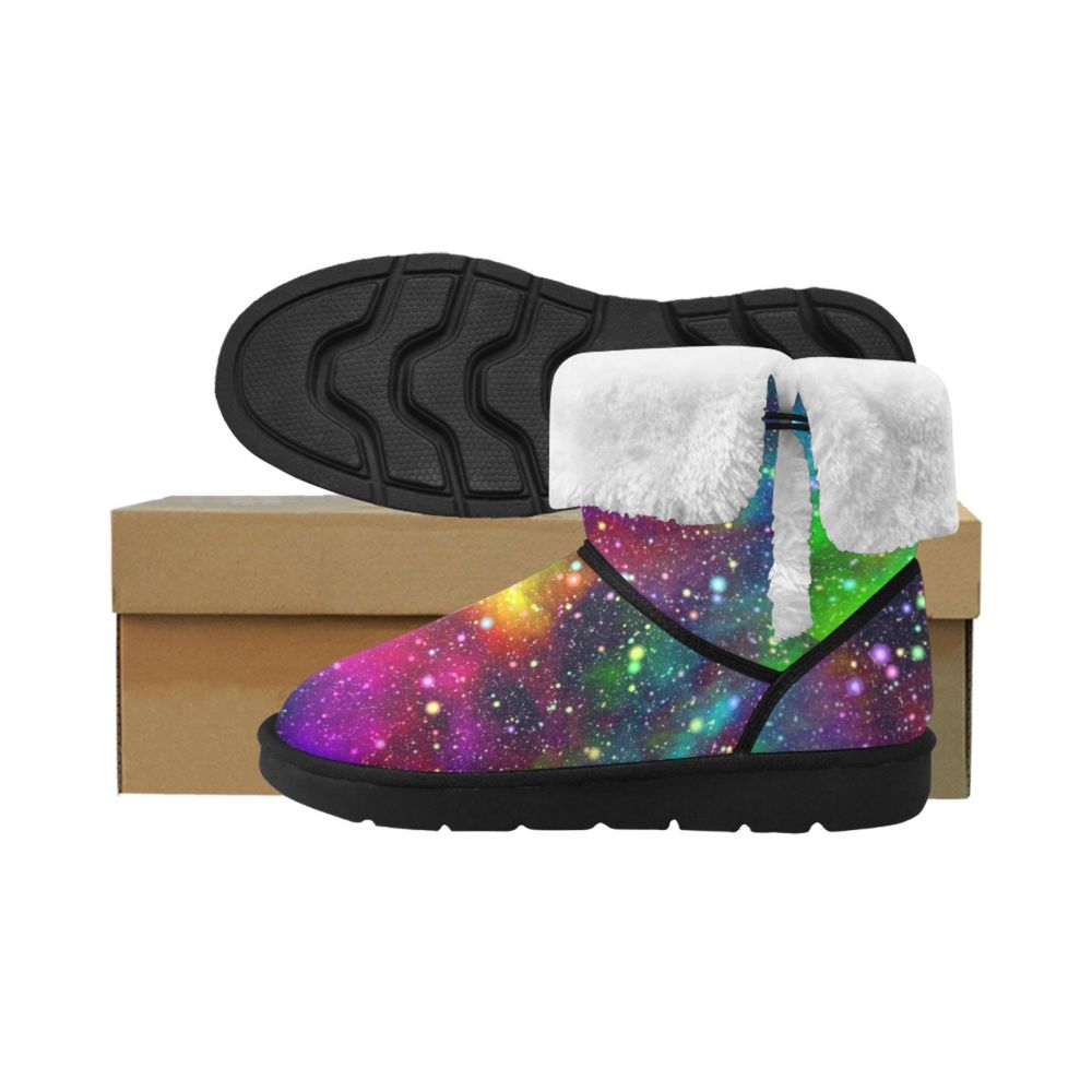 Cosmic Rainbow Snow Boots