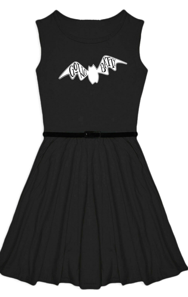 Going Batty Skater Dress - Kids