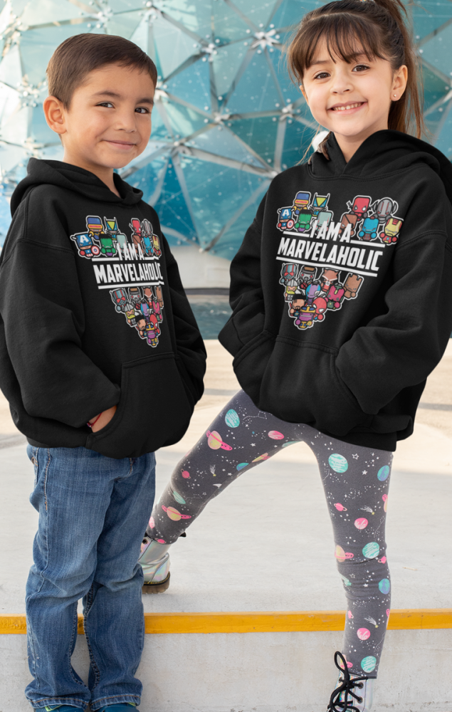 Marvelaholic Kids Hoodie