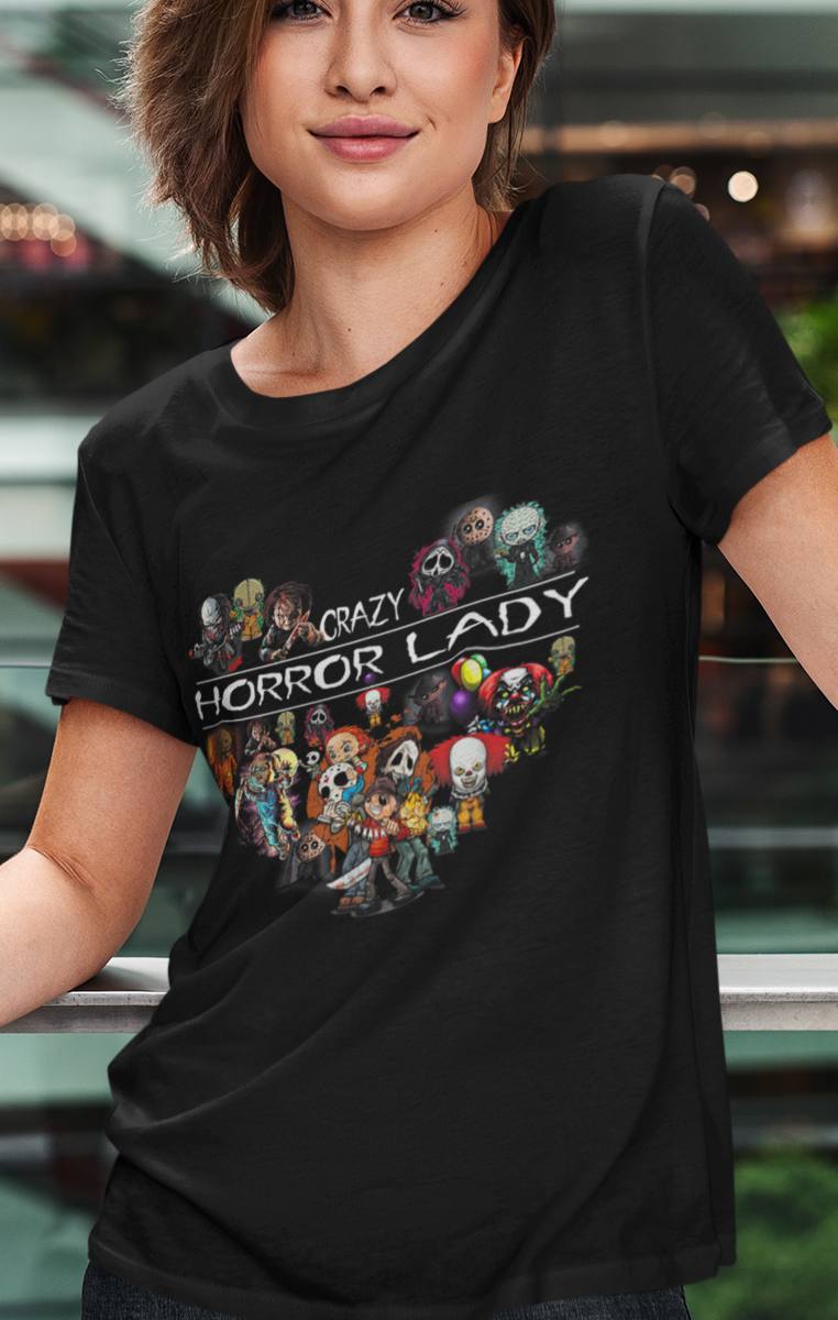 Crazy Horror Lady Tshirt RRP £19.99