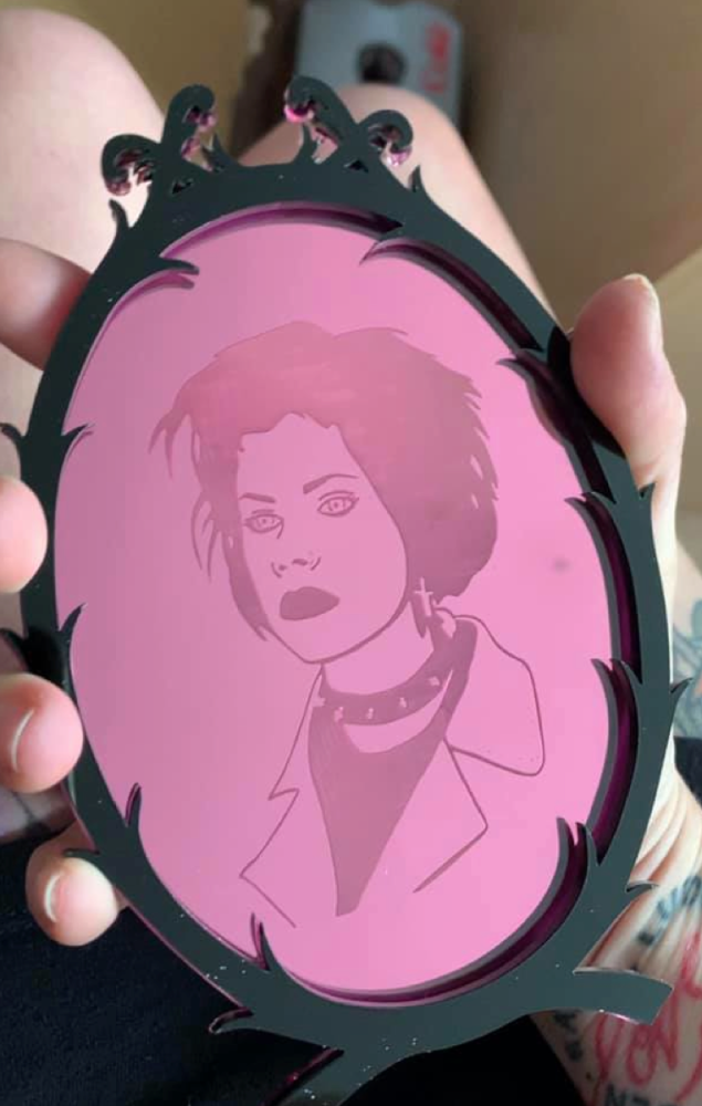 NANCY Icon Mirror Art