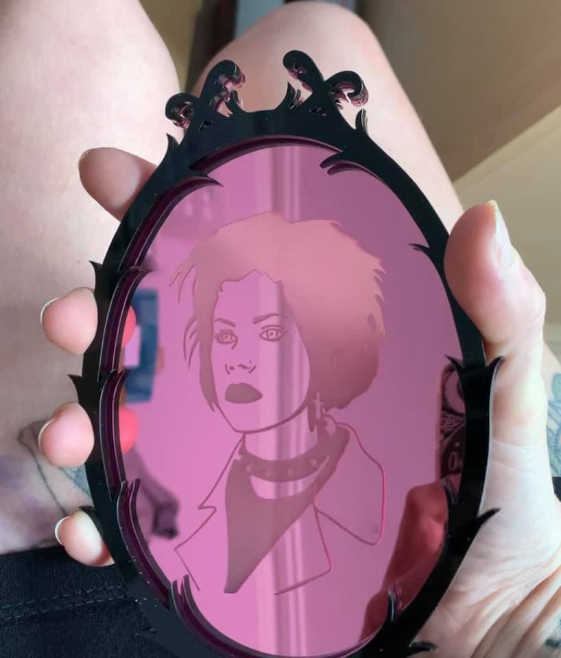 NANCY Icon Mirror Art