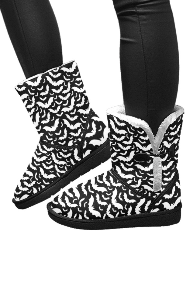 Chiroptera Bats Snow Boots