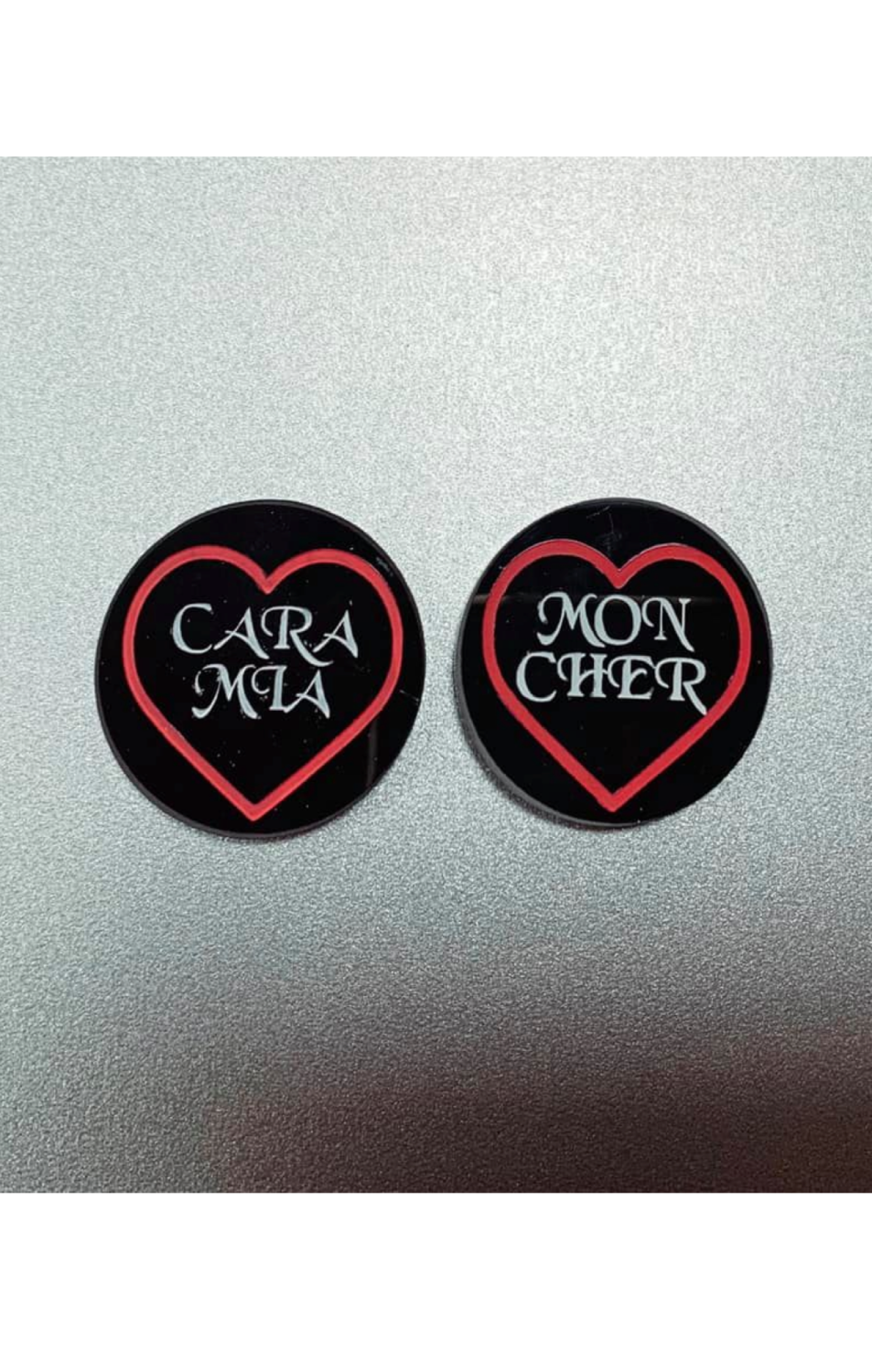 Cara Mia & Mon Cher Magnet Set