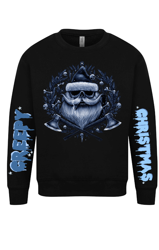 Creepy Christmas Wreath Sweatshirt