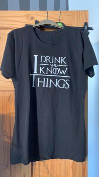 B3 DRINK AND KNOW TEE SIZE 12