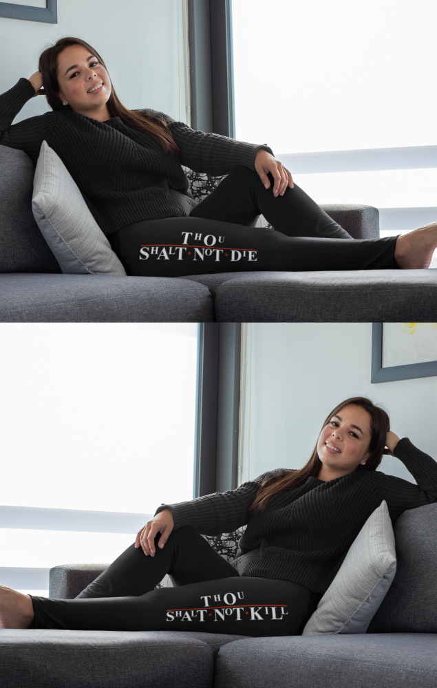 Thou Shalt Not Kill Leggings