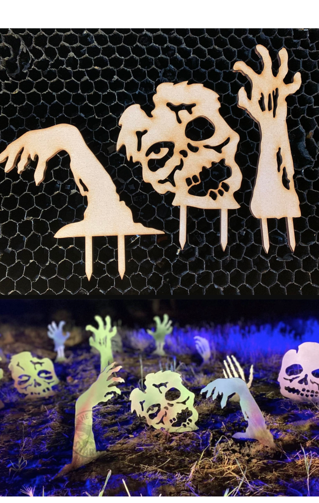 ZOMBIE STAKES SET OF 3