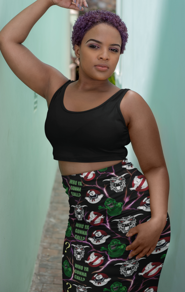 Who You Gonna Call? Pencil Skirt