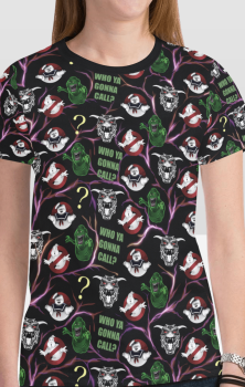 Who You Gonna Call? AOP tee