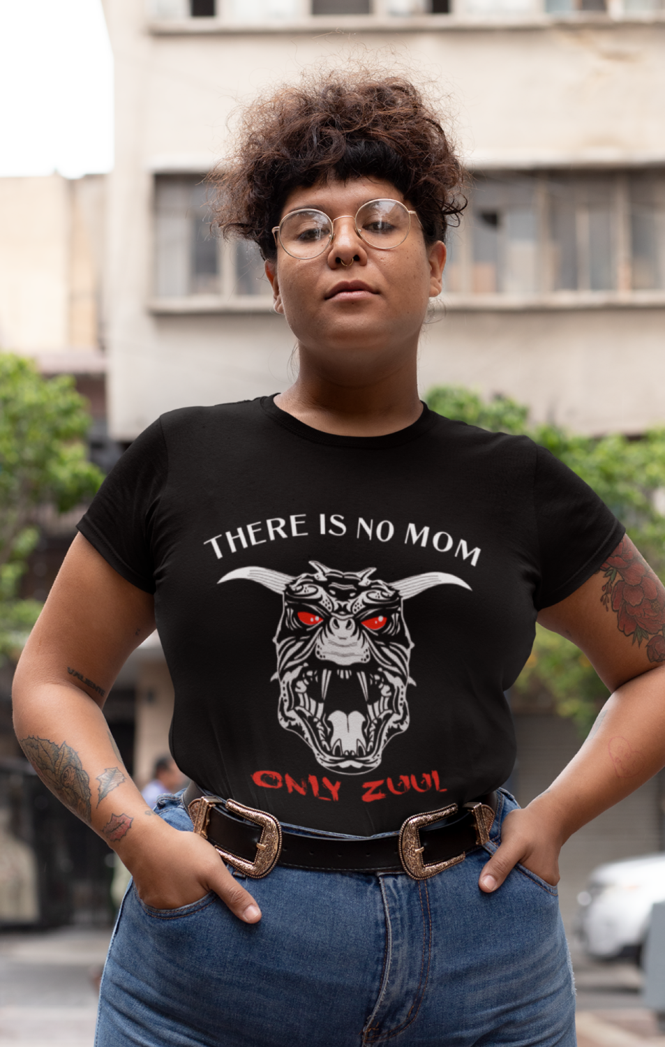 No Mom Only Zuul Tee/Vest