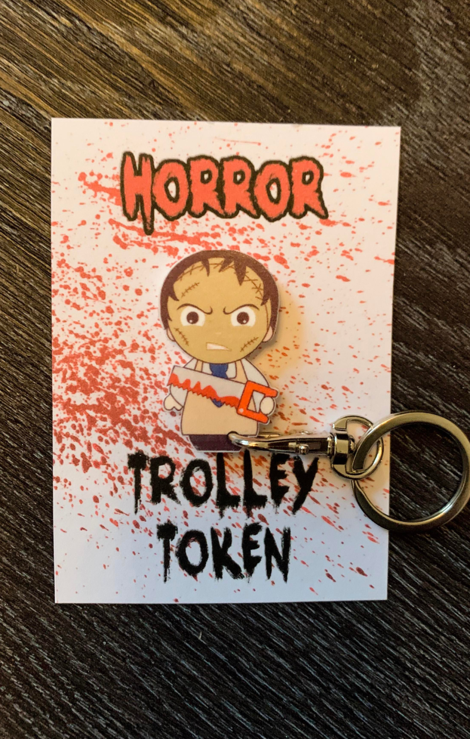 Leatherface Trolley Token - Texas Chainsaw Massacre