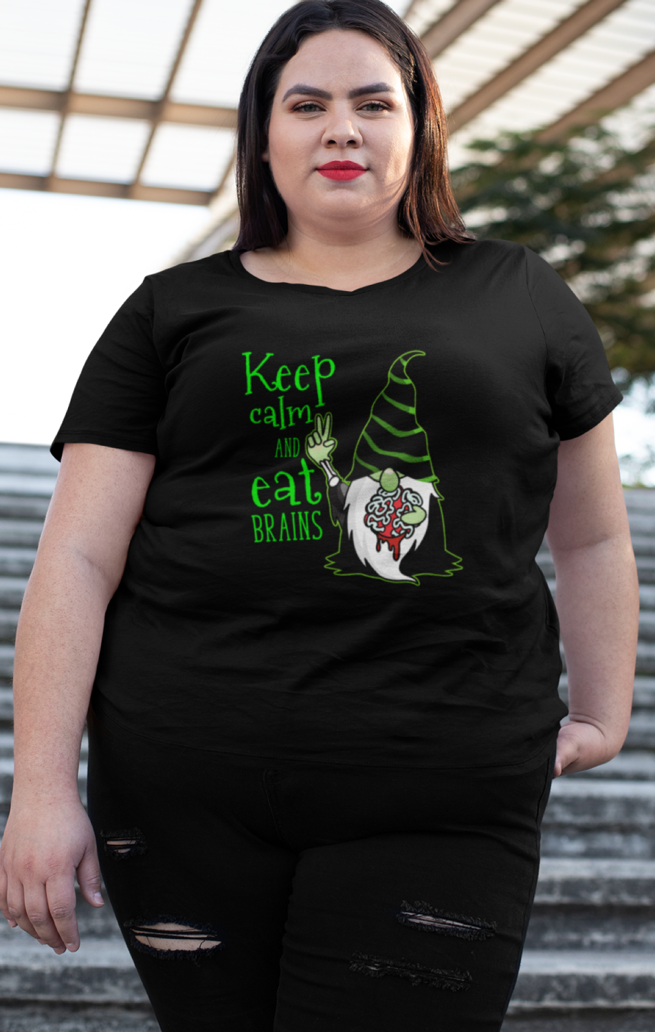 Keep Calm, Eat Brains Tshirt