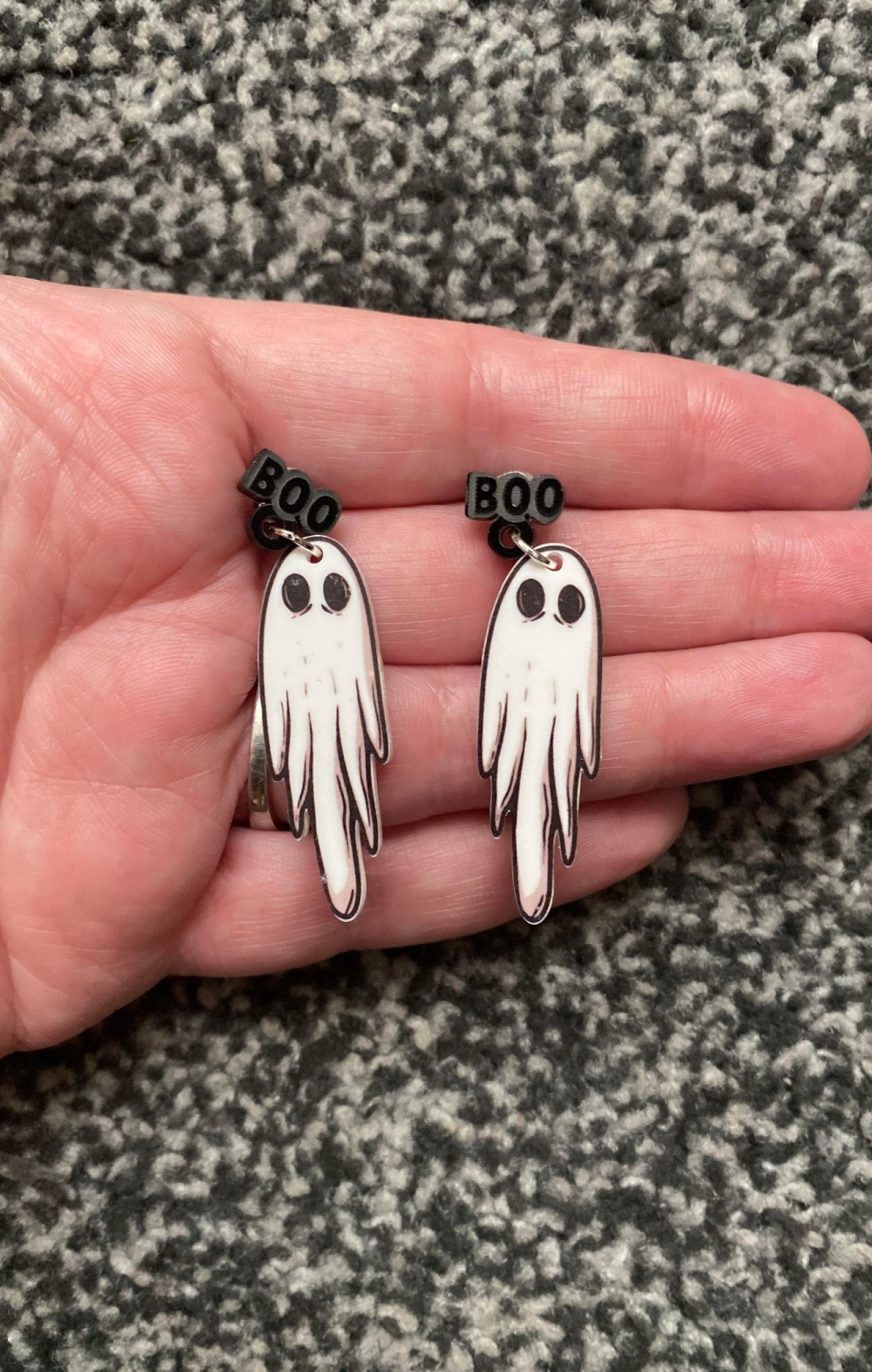 Boo Ghost Earrings