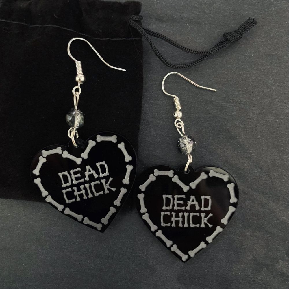 Dead Chick Earrings