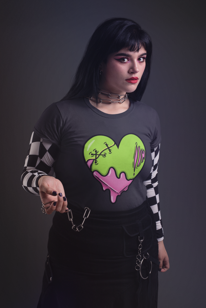 Zombie Heart T Shirt