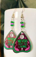 Never Trust The Living Earrings