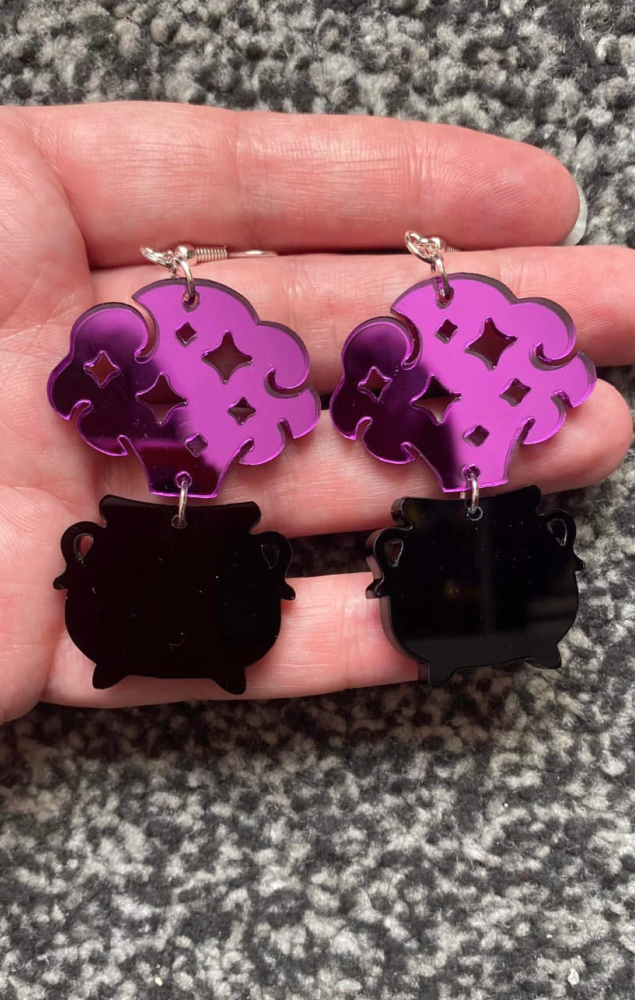 Cauldron Earrings