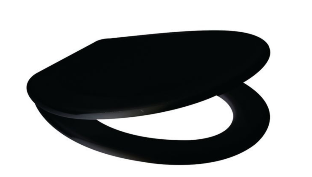BLACK TOILET SEAT RRP £24.99