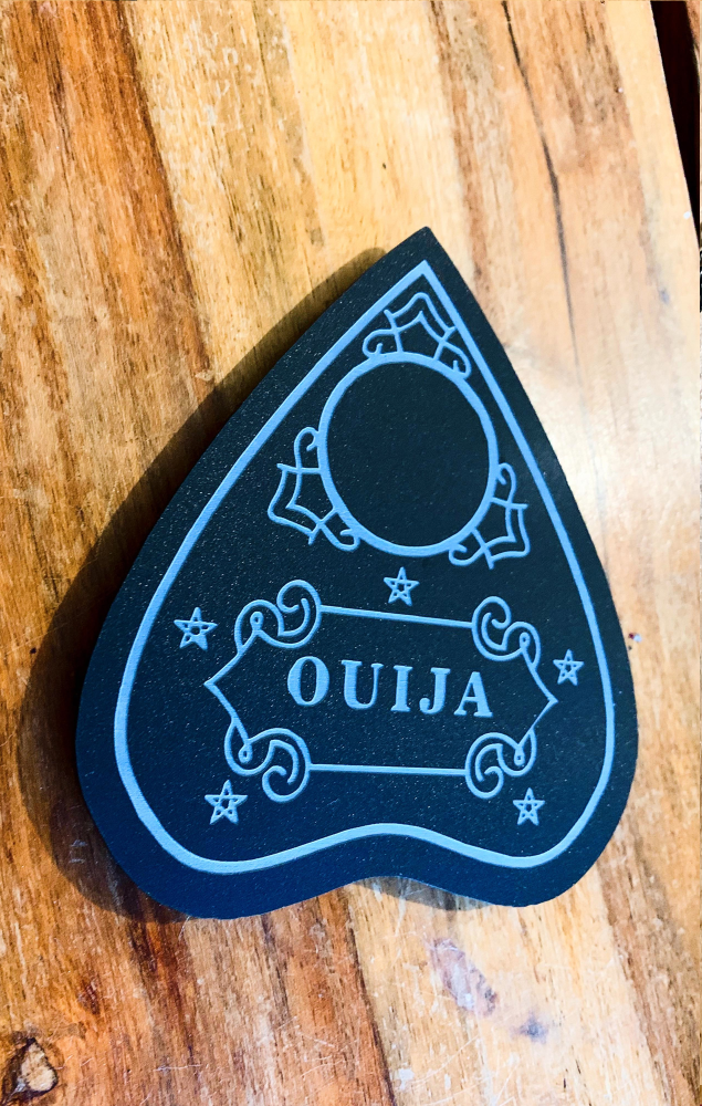 Ouija Matte Black Coasters SET OF 2