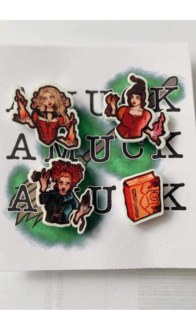 Hocus Pocus Sistaas Pin Badge Set