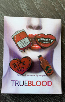 True Blood Pin Badge Set