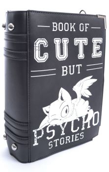 Cute but psycho book bag by Cupcake cult