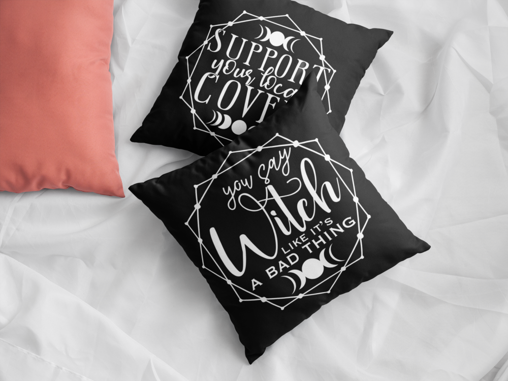 Support Your Local Coven Cushion