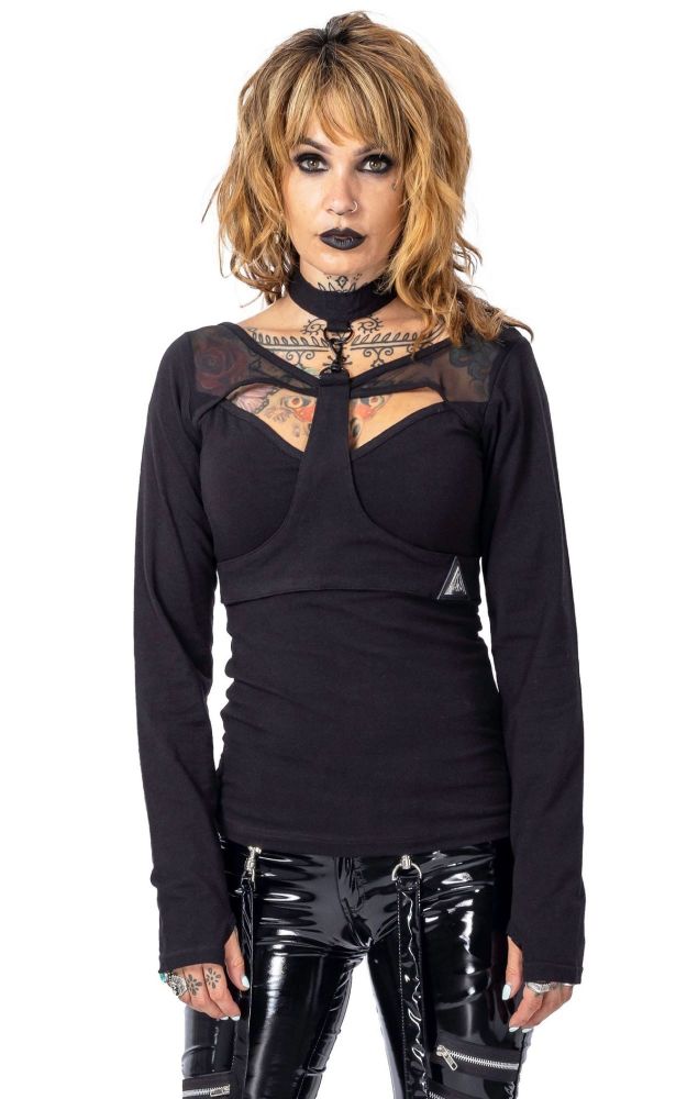 Moira top by Chemical black